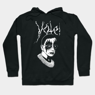 Black Metal Ruth Bader Ginsburg 2 Hoodie